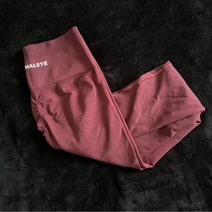 Alphalete Womens Amplify Leggings in Sangria